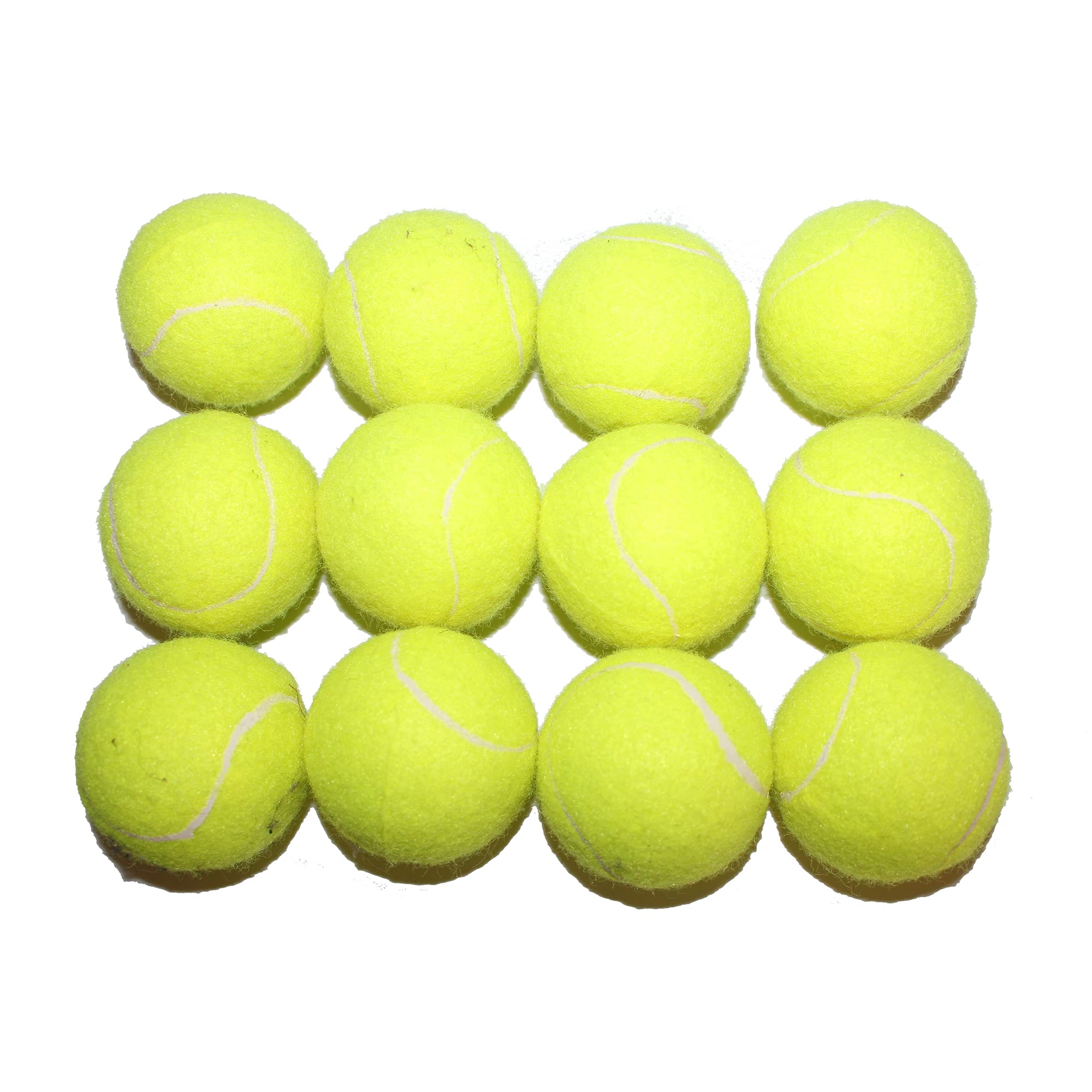 12 Pack of Tennis Balls, All Surface Practice and Game or Playing Catch with Dogs