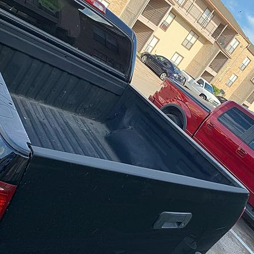 Miniatura 3 de ECOTRIC Tapa de moldura para portón trasero, compatible con Toyota Tundra 2007-2013, protector de alerón para portón trasero con retenedores de