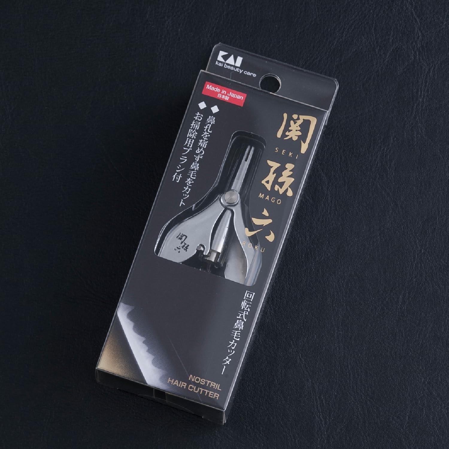 KAI Europejski trymer do włosów w nosie: 38 mm x 56 mm, 1 sztuka