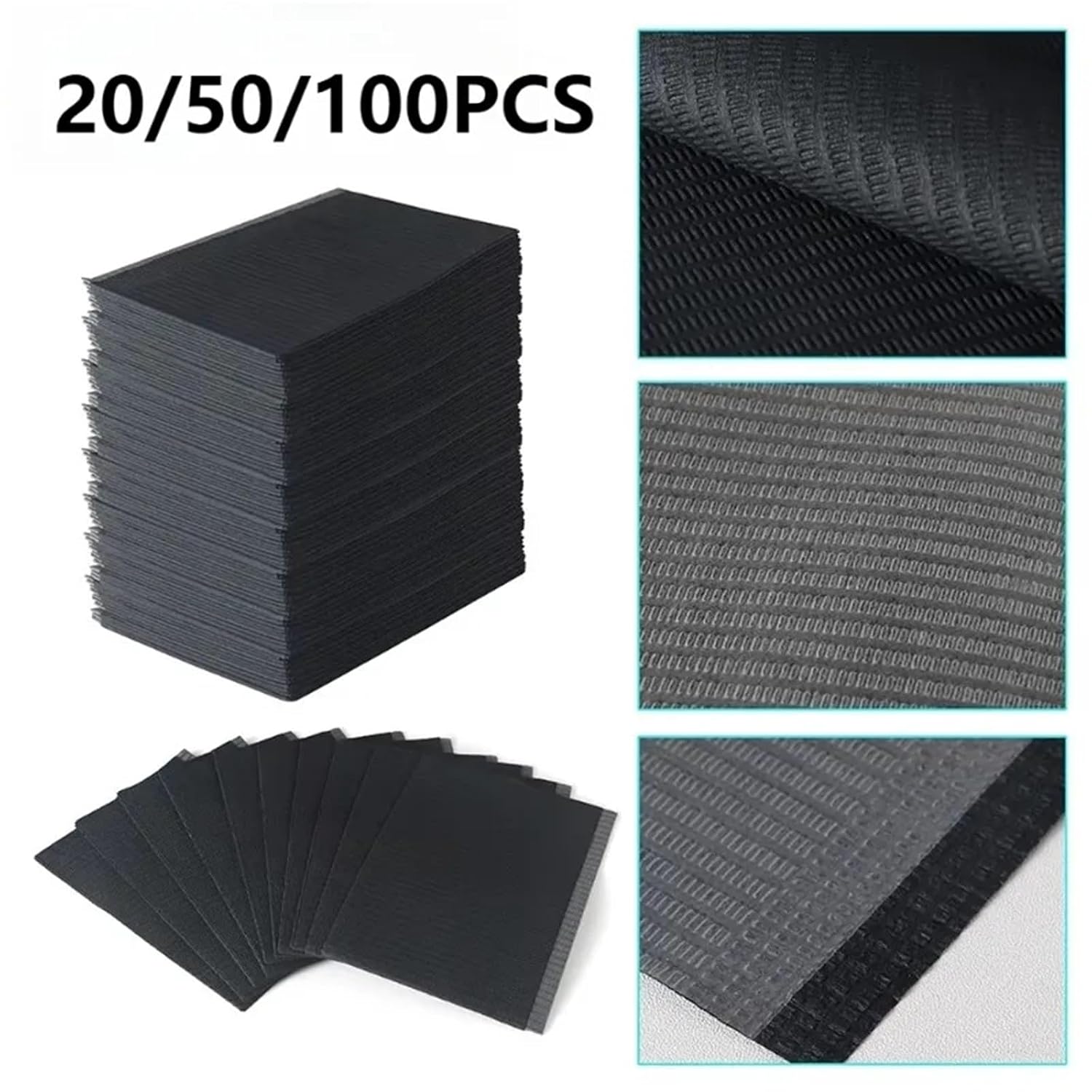 125PCS Disposable Dust-Proof Pads for Tattoo Nail Art & Embroidery Work