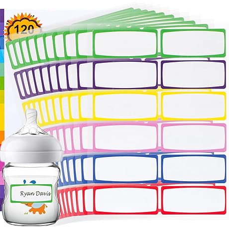 Baby Bottle Labels for Daycare