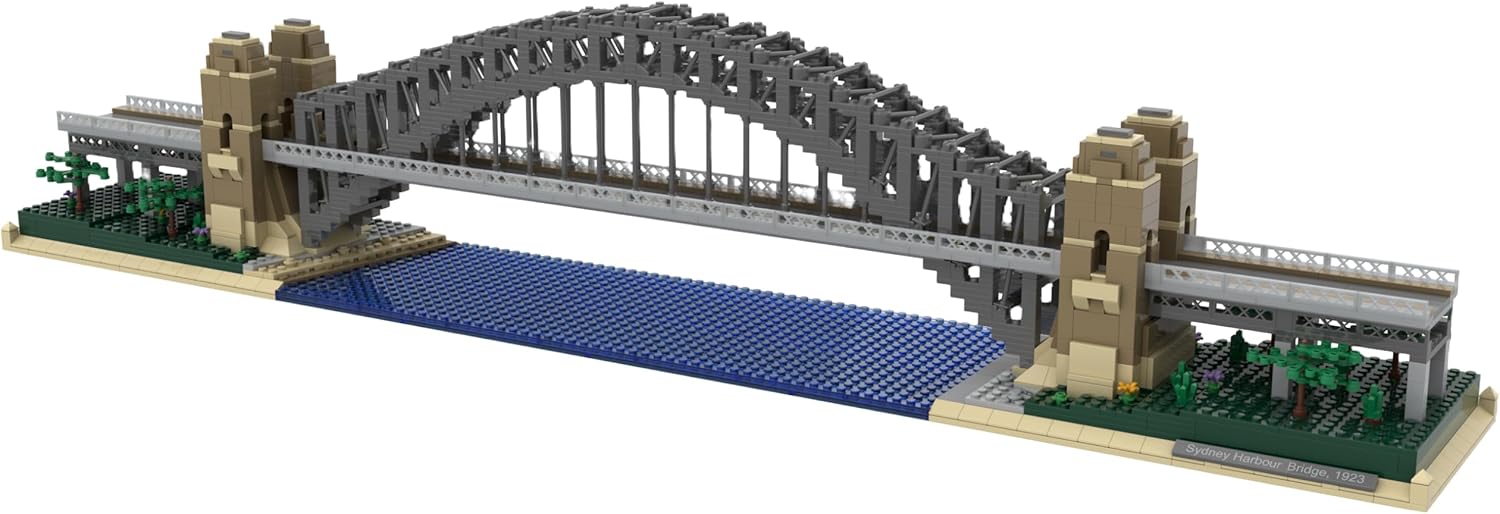 The Atom Brick Sydney Harbour Bridge Premium Building Set