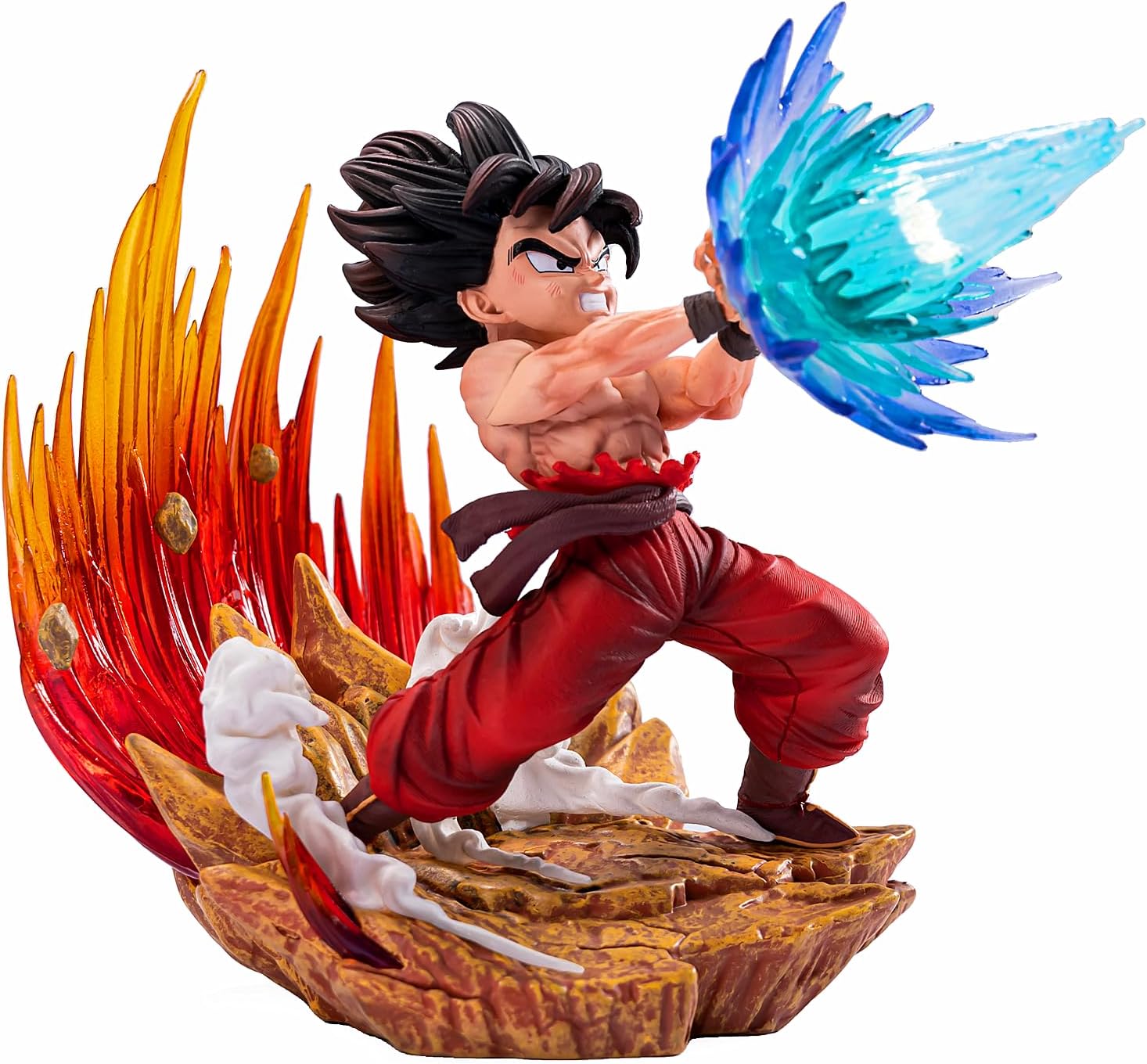 DBZ Actions Figures GK Goku Figure Statue Figurine Model Doll Super Saiyan Collection Birthday Gifts PVC 4 Inch