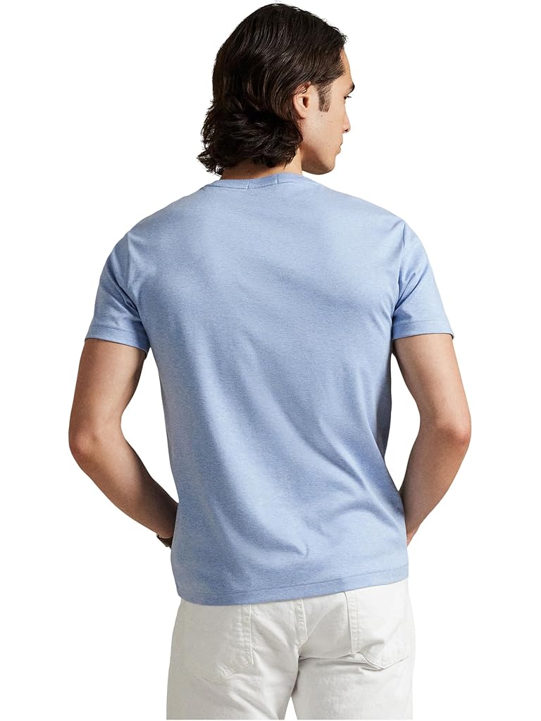 Blue Polo Ralph Lauren Custom Slim Fit Soft Cotton T-Shirt