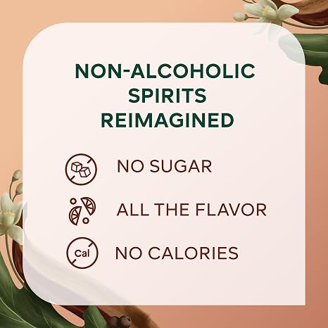 SEEDLIP Spice 94 Non-Alcoholic Spirit | Calorie Free, Sugar Free | Spirit Alternative | Non-Alcoholic Cocktails | 23.7 fl oz (700ml)
