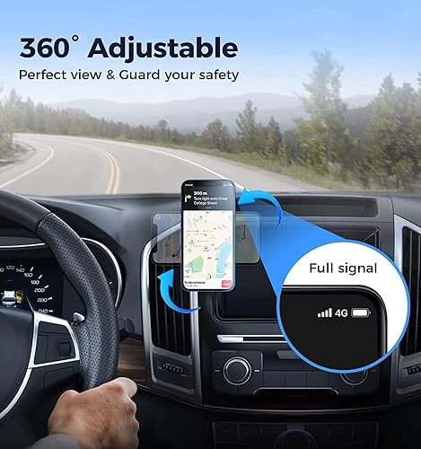 Miniatura 7 de Soporte magnético para teléfono de coche Super imán para iPhone rotación de 360 soportes para teléfono celular para tu automóvil, soporte universal
