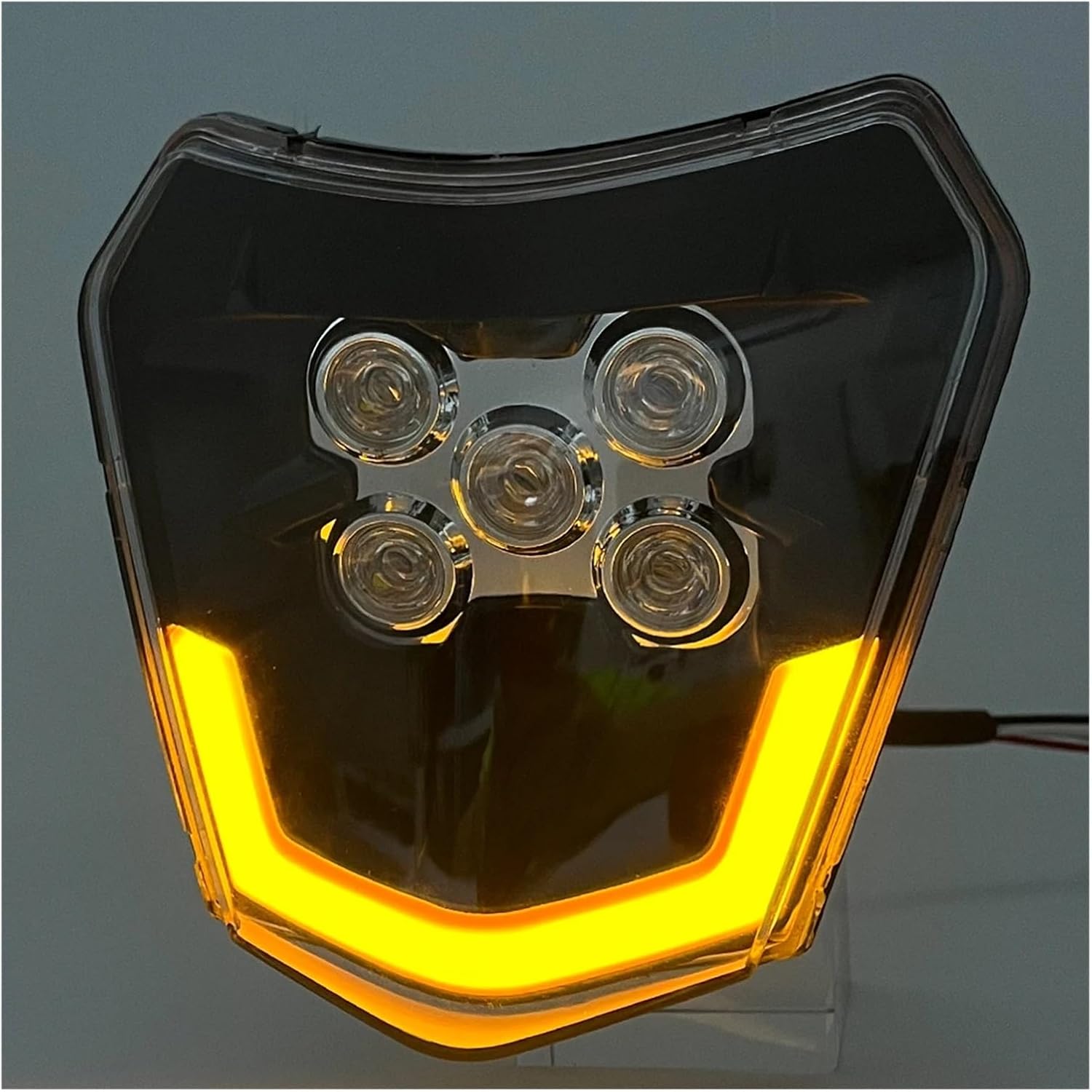 Motorcycle LED Headlight Lamp Wick Enduro XC SX SXF XCW EXCF 125-500 2016-2023 Bike Accessories Supermoto Compatible with KTM EXC