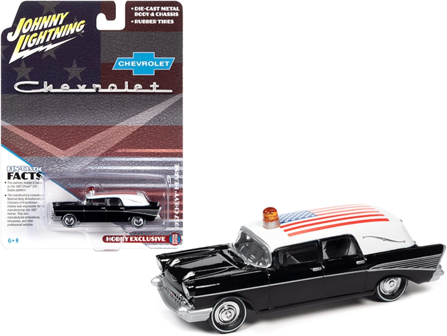 Johnny Lightning 1957 Chevrolet Hearse 