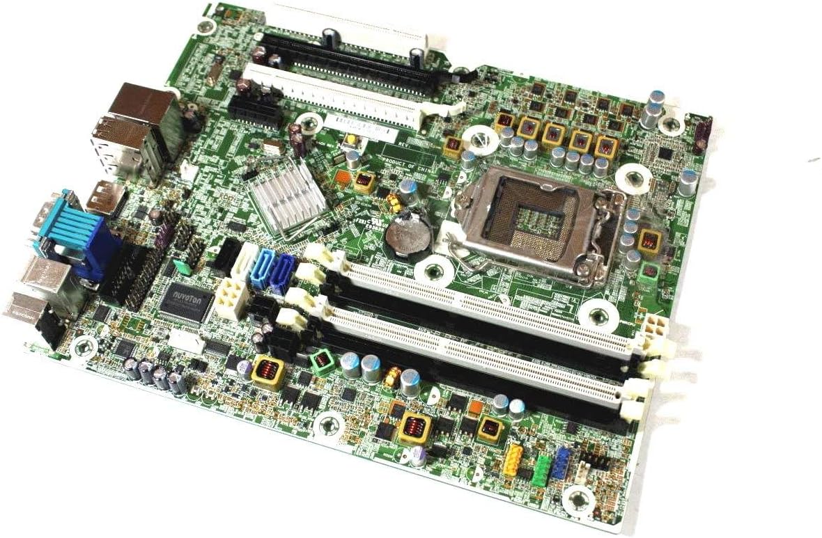 Genuine HP Elite 8200 SFF Desktop System Motherboard LGA 611834-001, 611793-002 (Renewed)