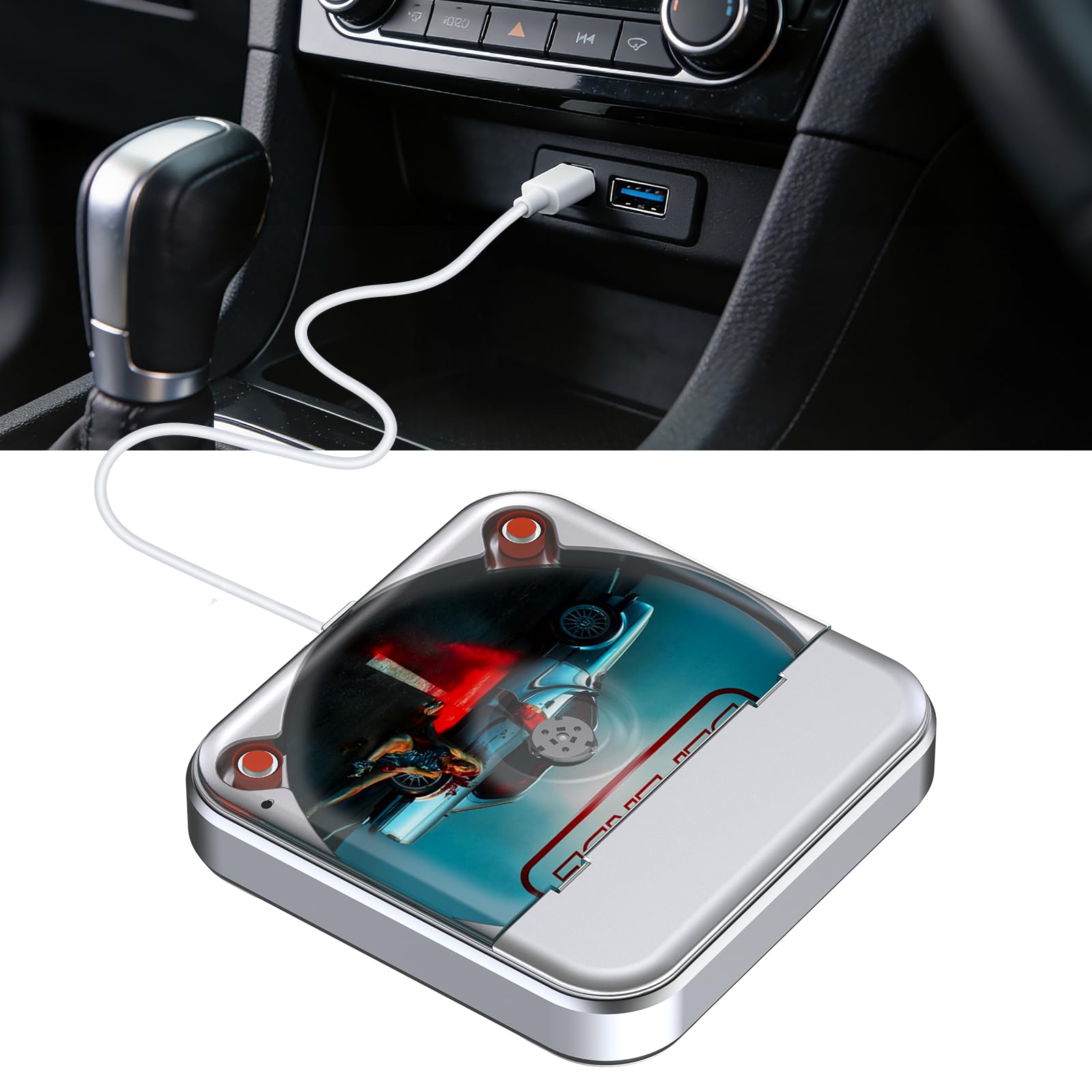 Car CD Player with Extra USB Extension Cable-picture-17