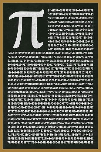 Miniatura 5 de Número matemático PI a 1801 decimales letras griegas matemáticas aula ciencias educativas maestro aprendizaje escuela en casa suministros de