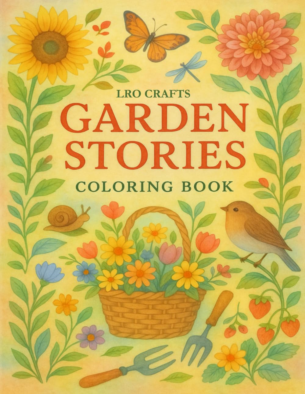 Garden Stories Coloring Book