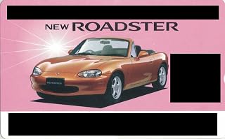 テレホンカード テレカ ROADSTER ロードスター NB型 オープンカー 自動車 ③ 50度数