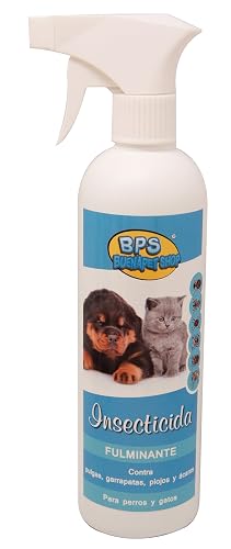 BPS (R) Spray Insecticida, Fulminante, Insecticide Spray para Perro, Gato BPS-4266