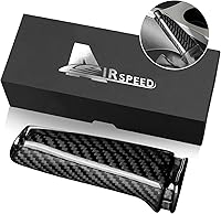 Vista 1 de AIRSPEED de fibra de carbono para BMW Funda de mango de freno de mano Compatible con BMW 1 2 3 4 Series E90 E91 E92 Z4 E85 E86 E87 E81 E82 E87 E88