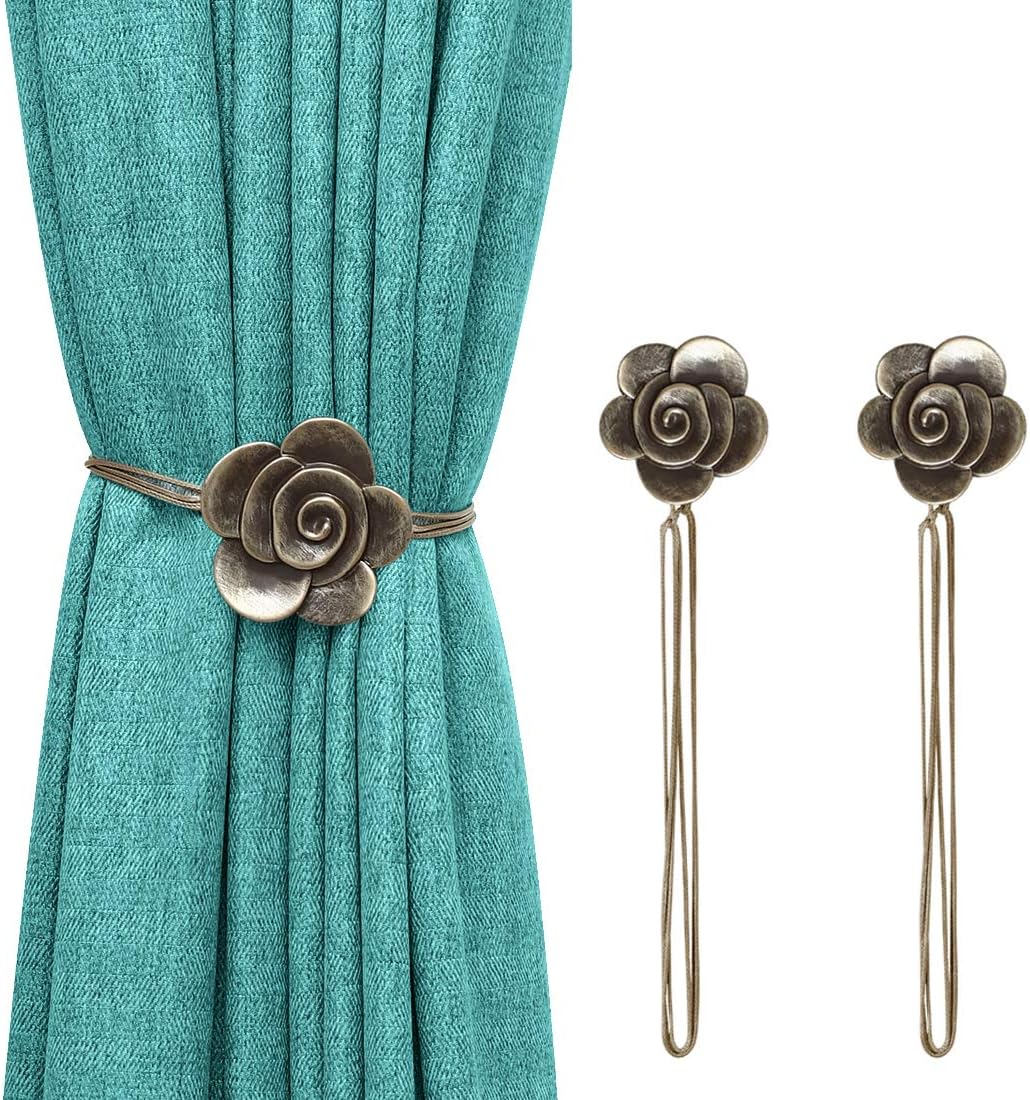 Paire D'embrasses De Rideau En Bronze - Style Classique, Occasion