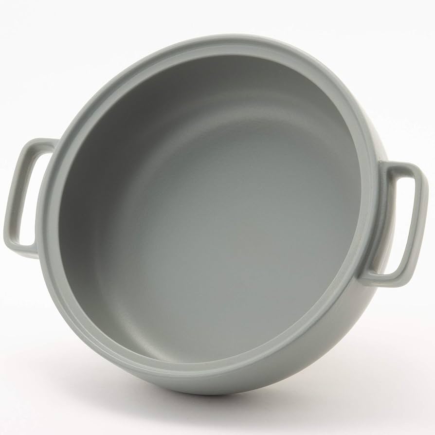 Amazon｜TAMAKI 土鍋 トート 4-5人用 グレー 直径33.7×奥行27.4×高さ