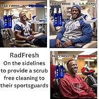 Vista 9 de RAD FRESH - Limpiador bucal natural con peróxido de hidrógeno de grado alimenticio, fácil de usar, limpiador de retenedores de fórmula sin enjuague