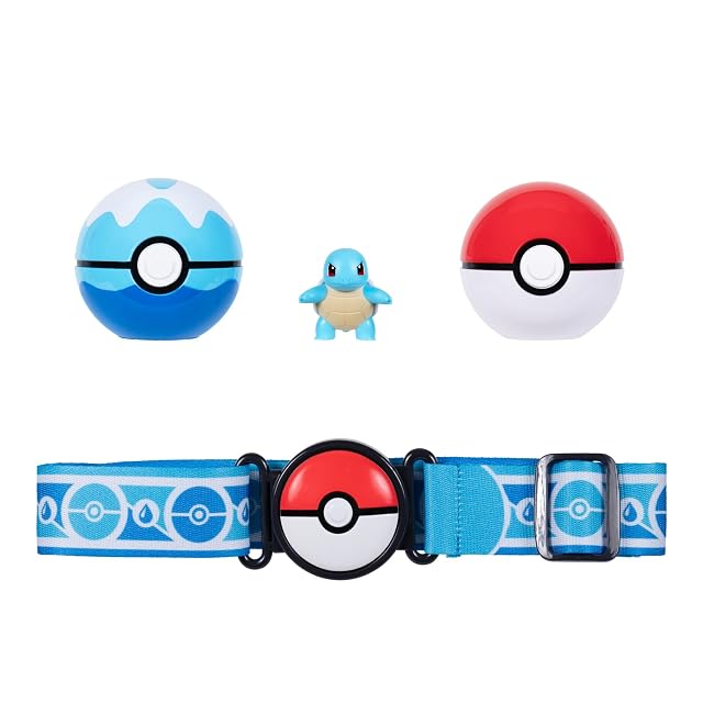 Pokémon Set de cinturón Squirtle Clip ‘N’ Go