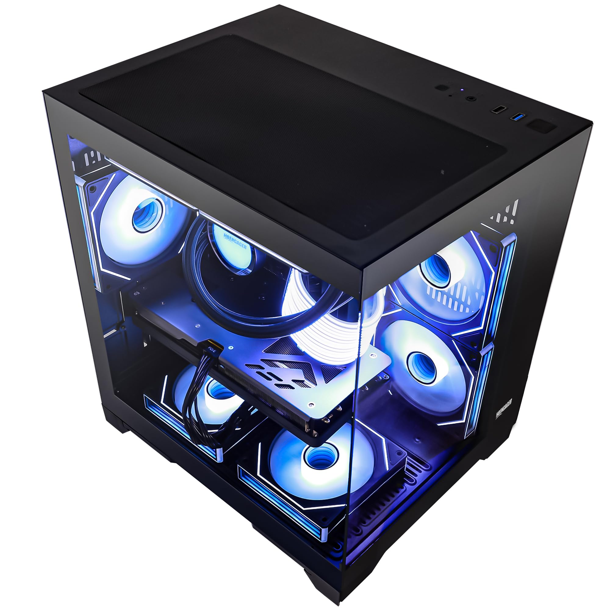Amazon.com: HOENGAGER Panorama Gaming PC Desktop - AMD Ryzen