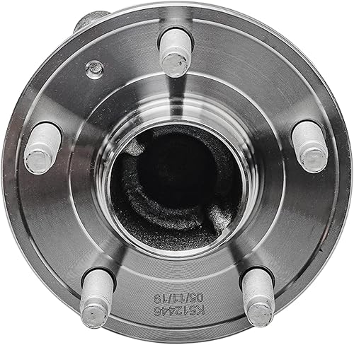 Miniatura 555 de Detroit Axle - Kit de cubos de rodamiento de rueda delantera de 6 piezas para Dodge Dart 2013-2016, Chrysler 200 2015-2017, 2 cojinetes de rueda