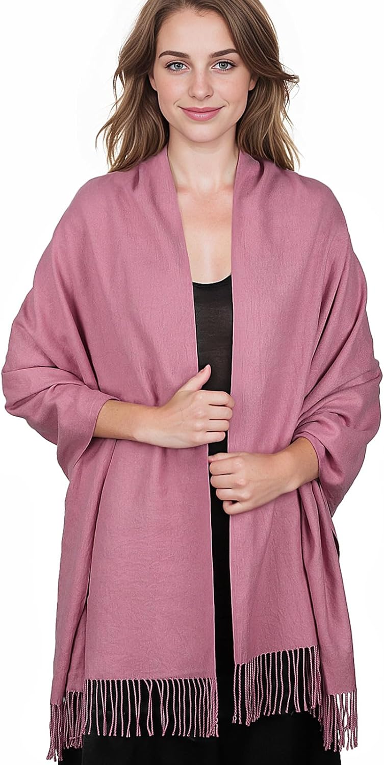Pashmina Shawl Wraps for Women Large Winter Scarf Soft Shawls and Wraps for Evening Dresses Shawl for Wedding - Image 5