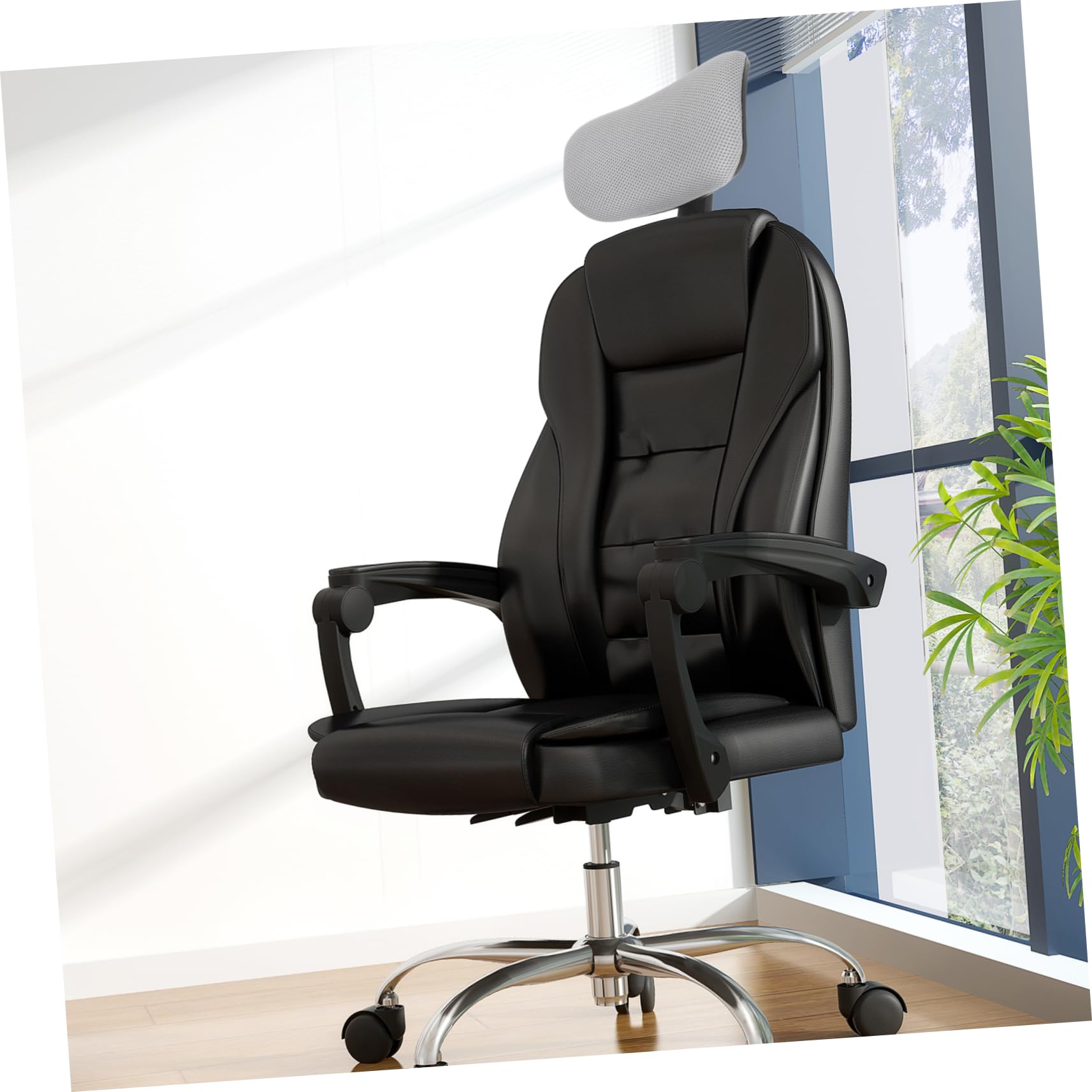 Alipis Reposacabezas de Silla Elevadora para Oficina Diseño Desmontable para Trabajar Cómodamente