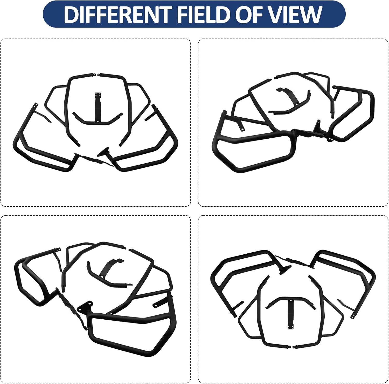 Highway Crash Bars Engine Guard Compatible with Honda NT1100 NT 1100 DCT 2022 2023 (Upper and Lower)
