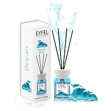EYFEL Reed Diffusers for Home   Ocean Reed Diffuser Set 4.05 fl oz Oil Diffuser Sticks, Bathroom Diffuser, Home Fragrances, Scented Sticks, Home D cor