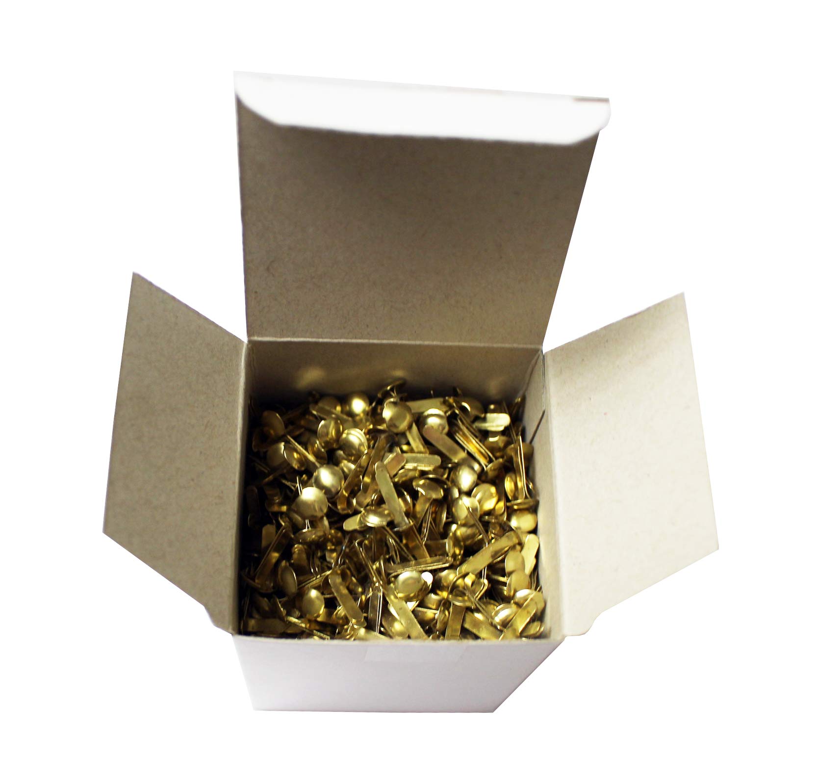 ALCO-Albert 320 - Sample Bag Clips, 2/15 Brass-Plated, Pack of 1000