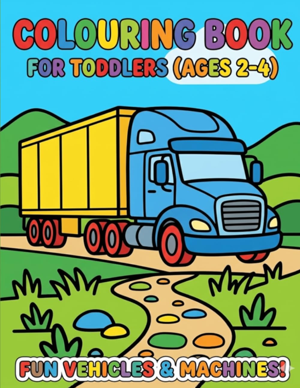 Color book - Vroom Vroom! My First Big Book of Vehicles