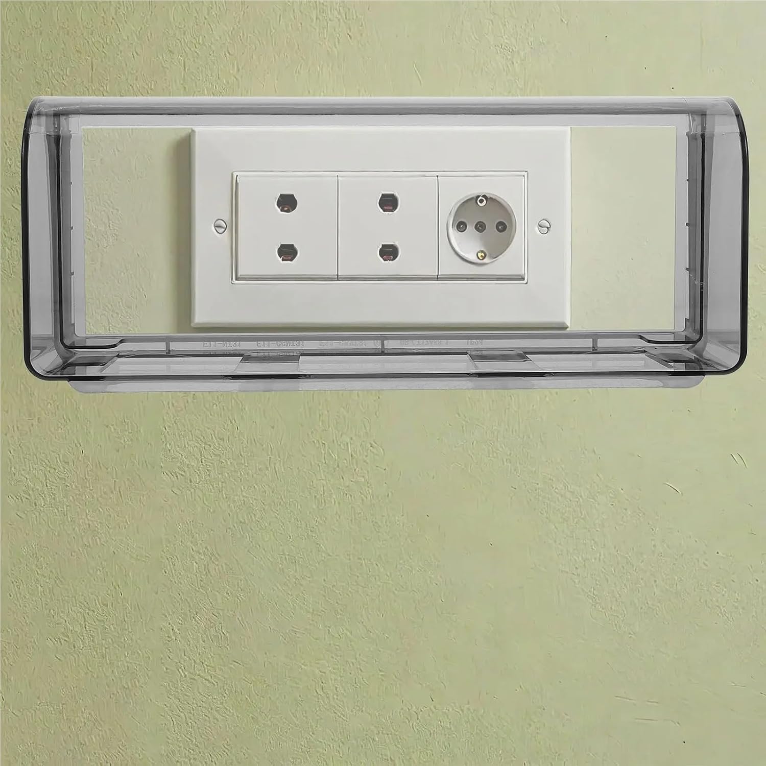 locking outlet cover Bathroom Plug Protector Adhesive Electrical Cover 86 Type Switch Outlet Leak Proof Socket Adhesive Electrical Bathroom Power