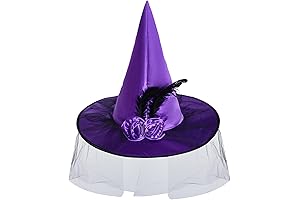 Purple Witch Hat for Kids: A Spooktacular Accessory for Halloween Shenanigans