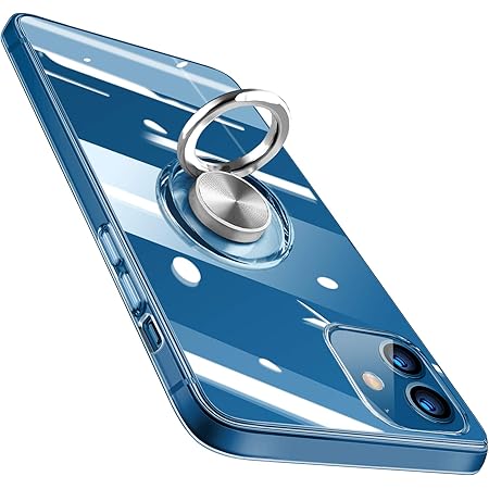 Amazon Co Jp Iphone 12 Mini ケース リング Tpu クリア 5 4インチ 耐衝撃 シリコン スリム 薄型 軽量 指紋防止 傷つけ防止 全面保護 一体型 新型 アイフォン12mini カバー 家電 カメラ
