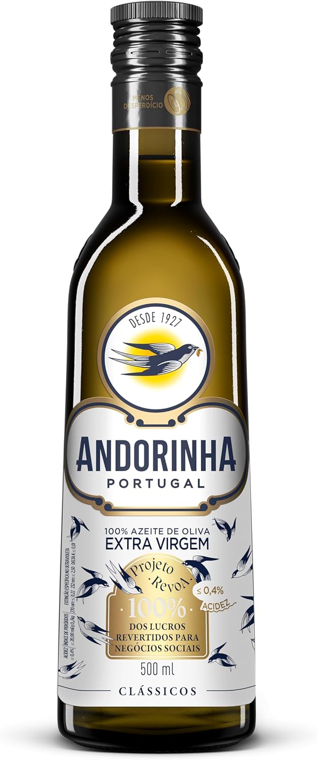 Azeite Andorinha Extra Virgem Projeto Revoa 500ml