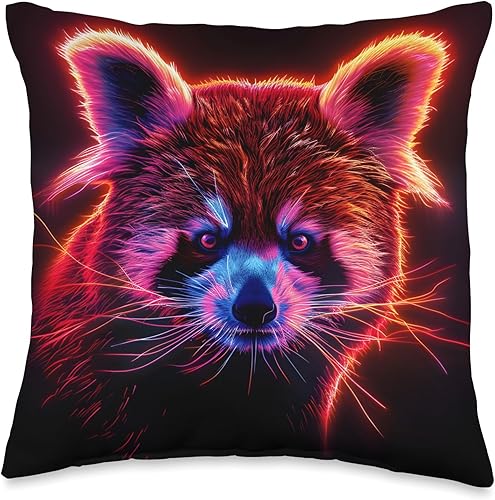 Miniatura 4 de Cojín de panda rojo retro Art