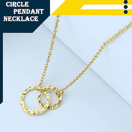 Miniatura 5 de Collares delicados para mujer, collares en capas, collar de gargantilla chapado en oro, joyería para mujer