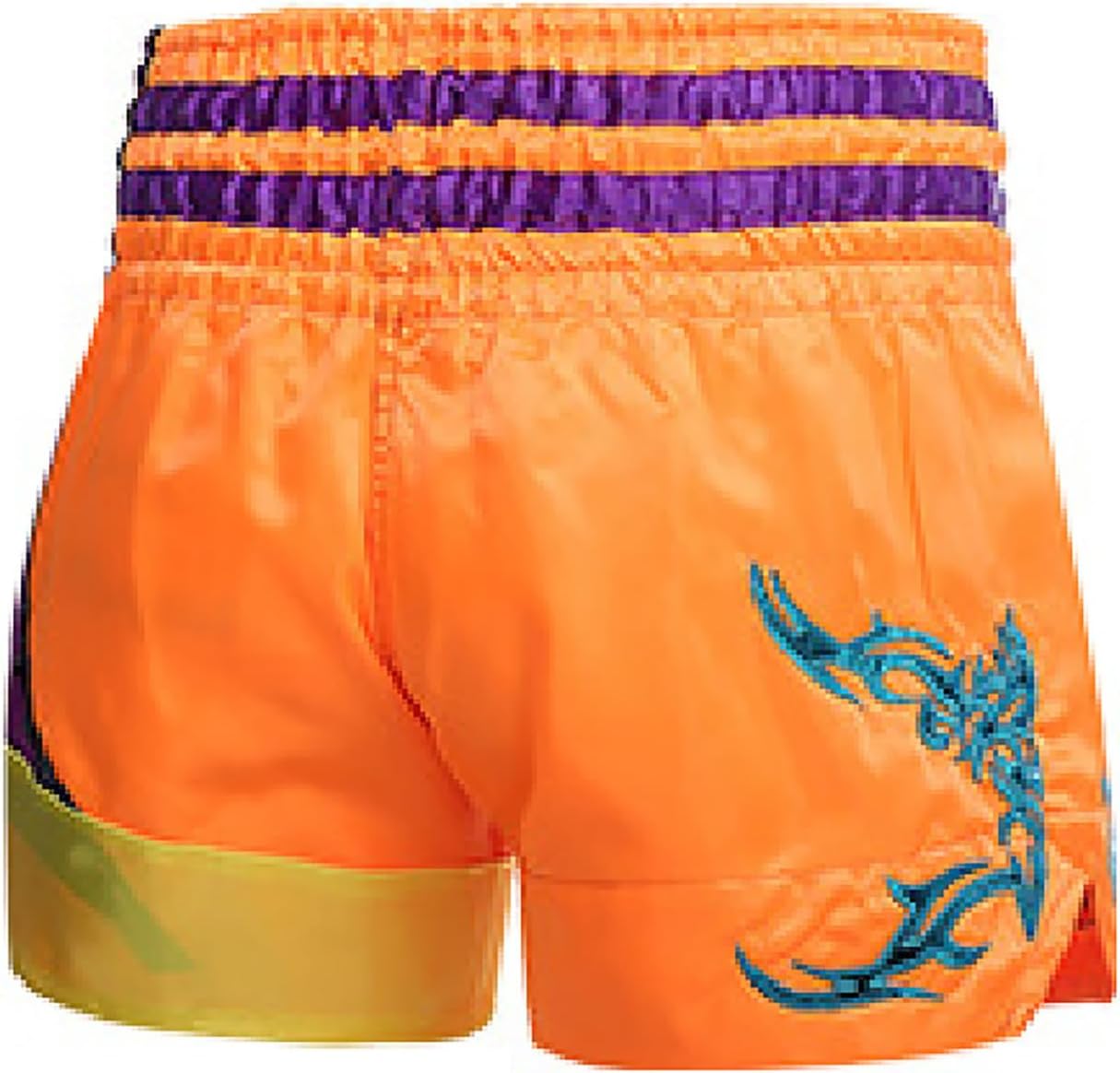 Men Kickboxing Muay Thai Shorts Training Shorts Kickboxing High Waist Kick Boxing Trunks Boxing