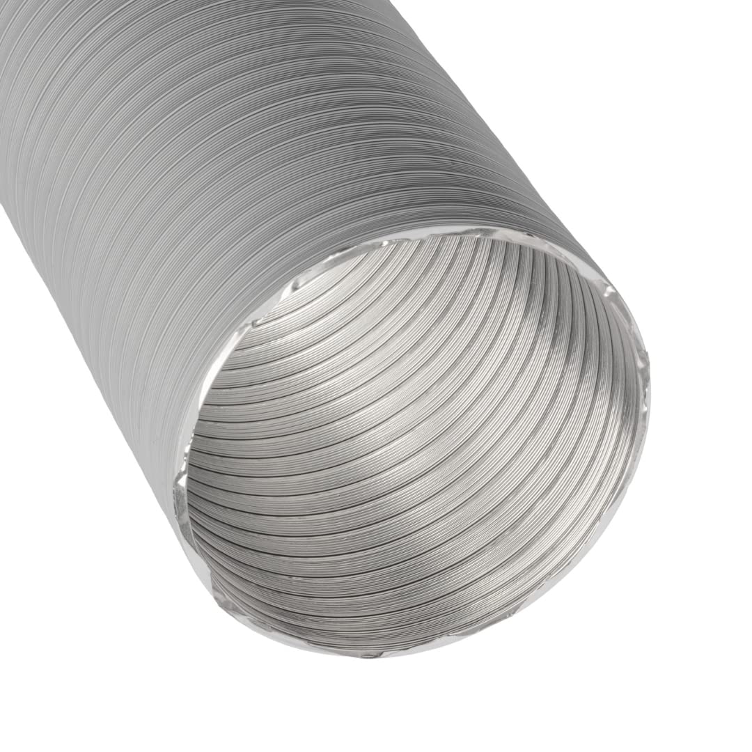 Tubo flessibile in alluminio da 3 metri, tubo di sfiato per asciugatrice, protezione a triplo strato per ventilazione e scarico | Leroy Merlin