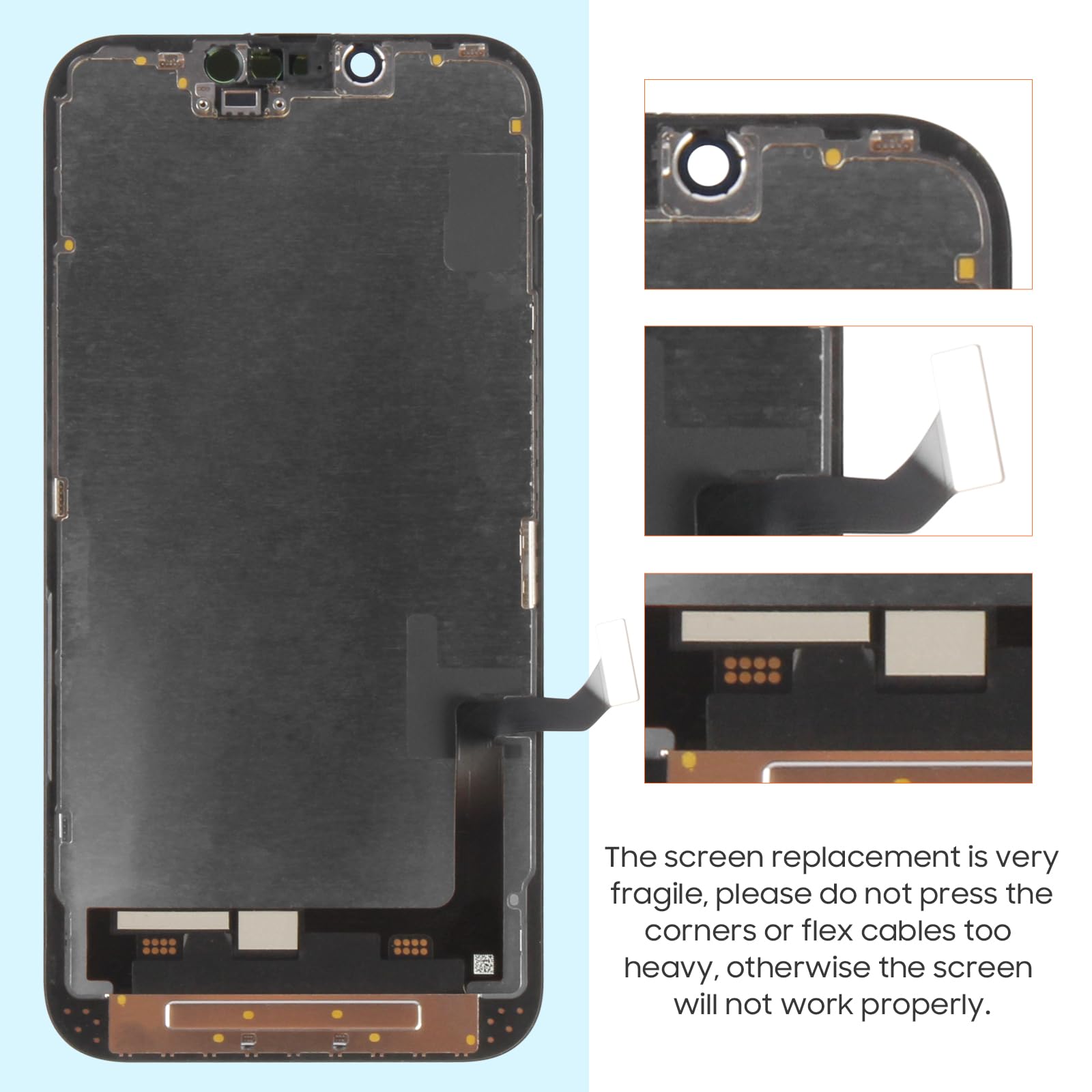 iPhone - okajima4533 Amazon.com: JG-TR for iPhone 14 Pro Max Screen Replacement