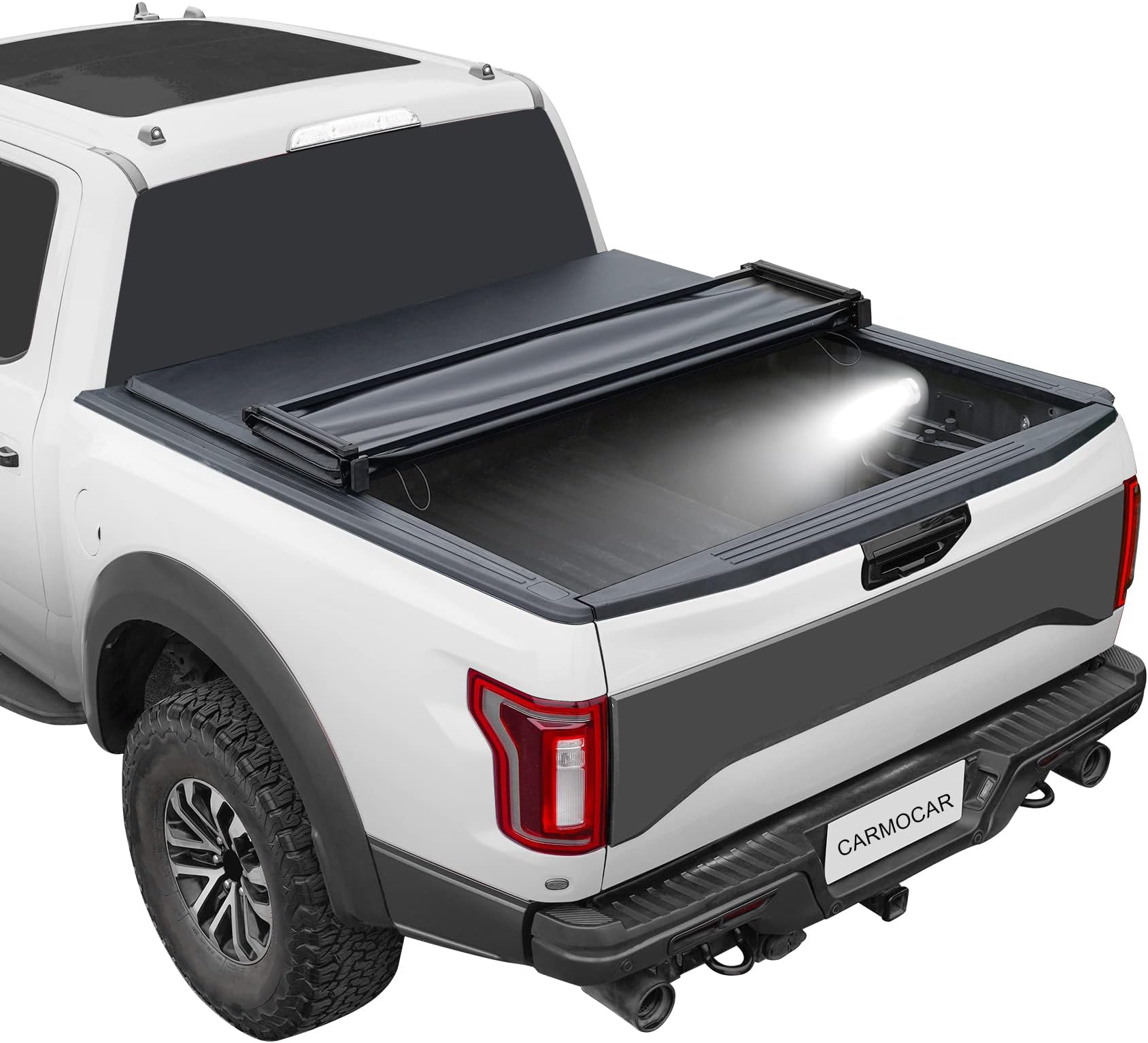 TACTIK Soft TriFold Truck Bed Tonneau Cover Fits Ford