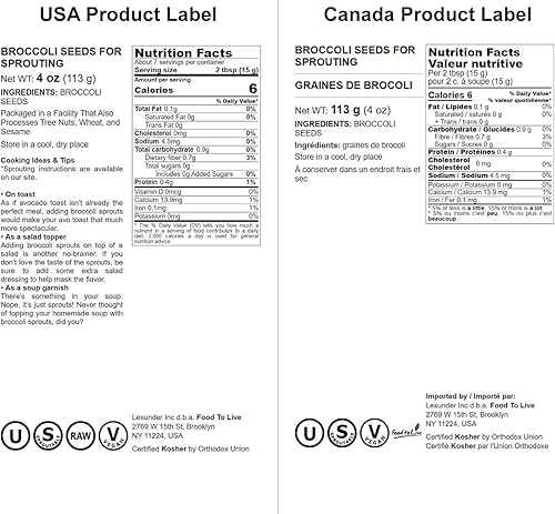 Miniatura 5 de Semillas de brócoli convencionales y orgánicas