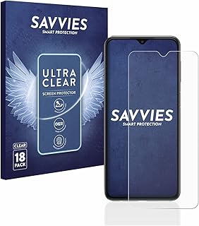 Savvies Screen Protector compatible with Samsung Galaxy A23 5G Protection Film Clear 18-Pack