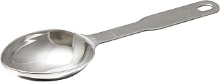 Thunder Group SLMS025V Measuring Scoop, 1/4 Cup, 8-3/4" Long, Oval, 18/8 Stainless Steel, Pack of 12