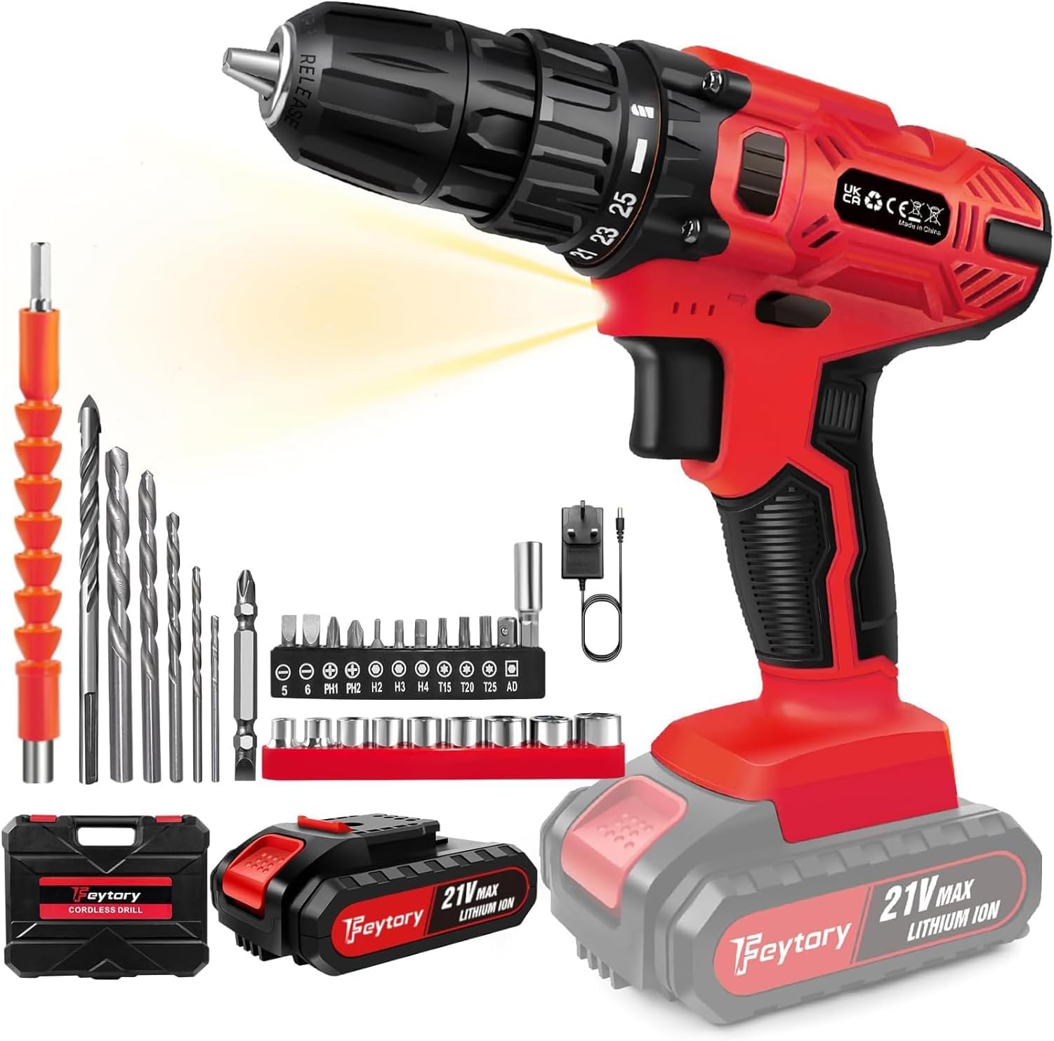 Trapano avvitatore a percussione a batteria da 20 V - FUXTEC - FX