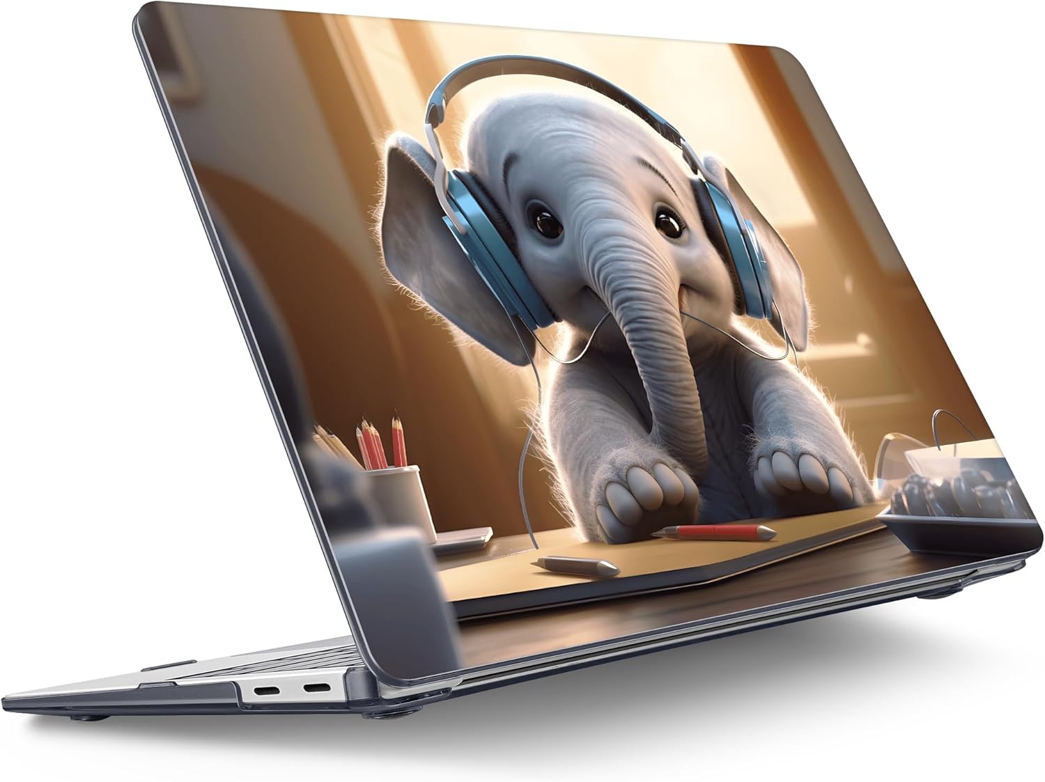 Tuiklol for 2025 Microsoft Surface Laptop 13 inch Case, Windows 11 Touchscreen Copilot+ PC Laptop 13 Model 2095 with Protection Surface 13 inch Cover,Elephant