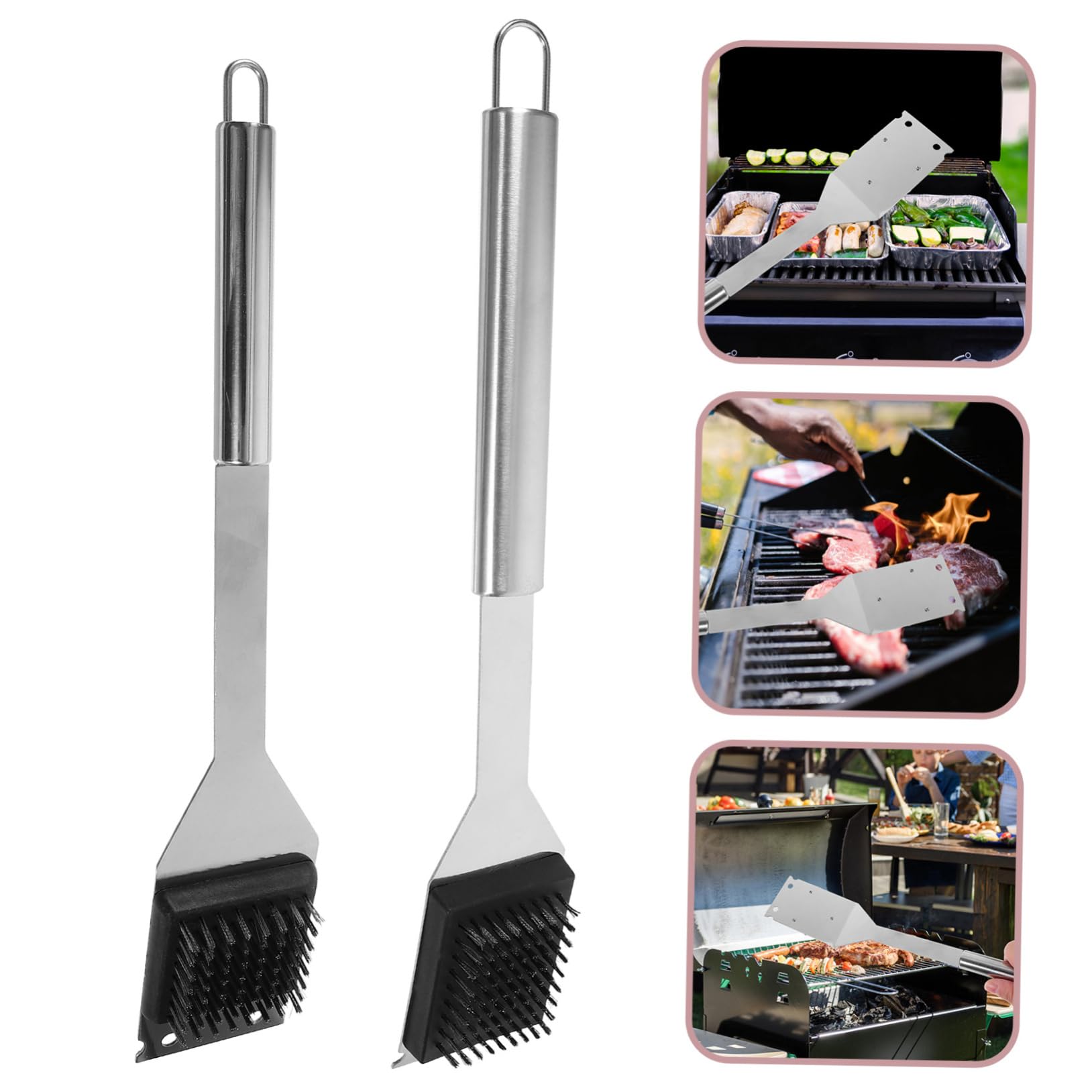 BESPORTBLE 6pezzi Per Barbecue Inossidabile Per Accessorio Per Grigliate All e Duratura Per Grill e Bbq