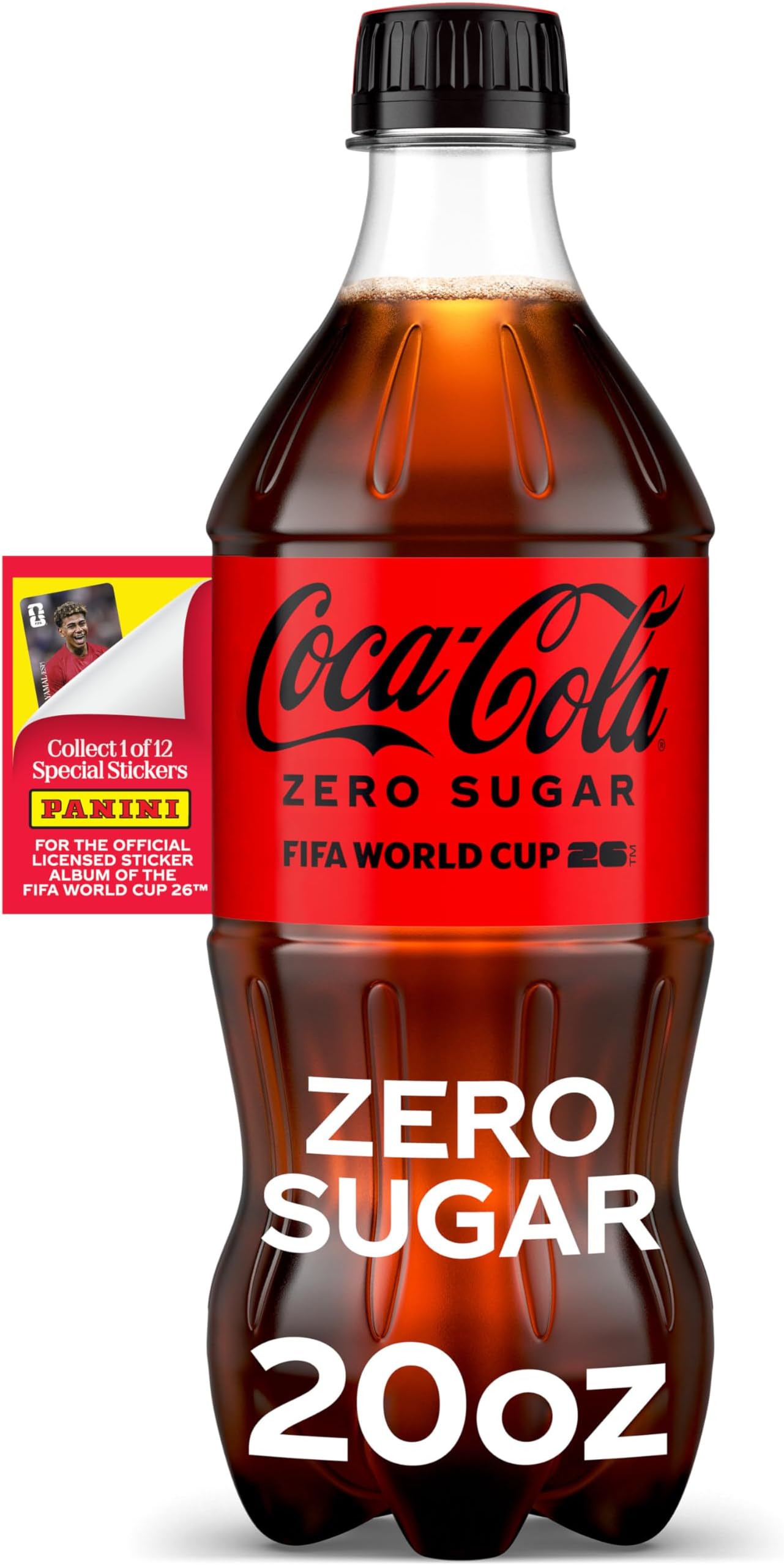 Coca Cola Zero Sugar, 20 Fl Oz Bottle