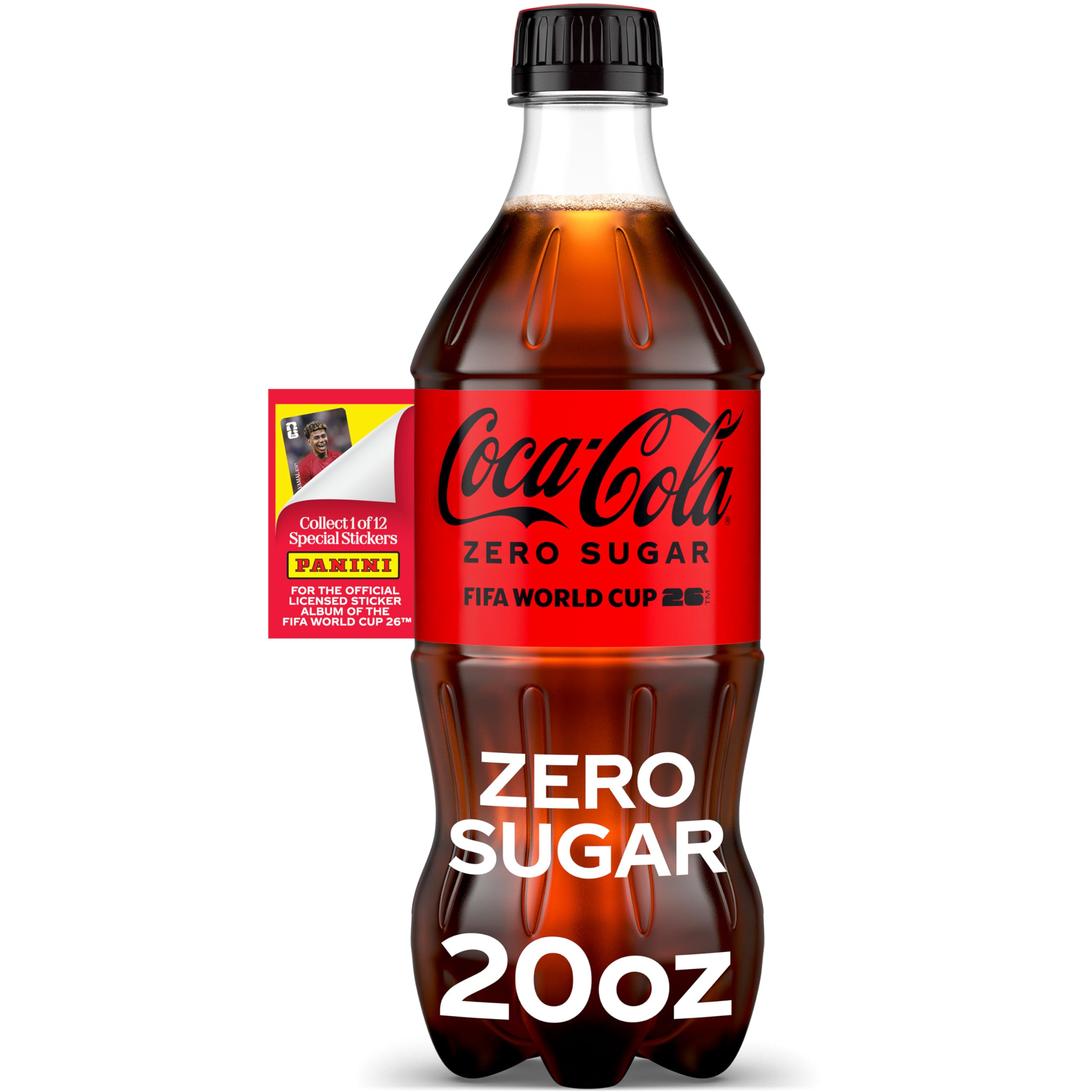 Coca Cola Zero Sugar, 20 Fl Oz Bottle