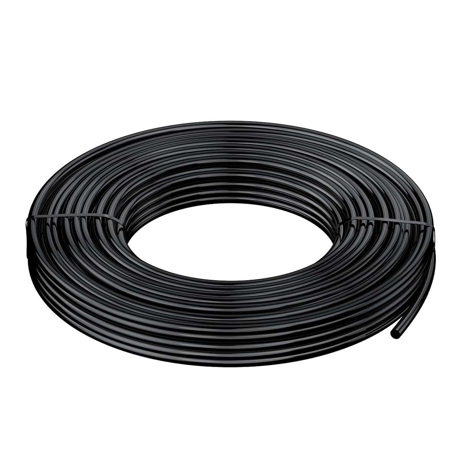 Micro Irrigation Hose, Micro Irrigation Tube Black Drip Line Watering Hose 5-100m(10m(32ft))